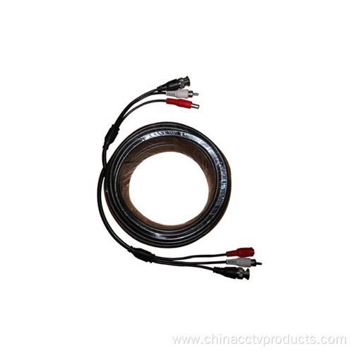 Pre-made Siamese Power Video Audio CCTV Cable/100M VPA100M